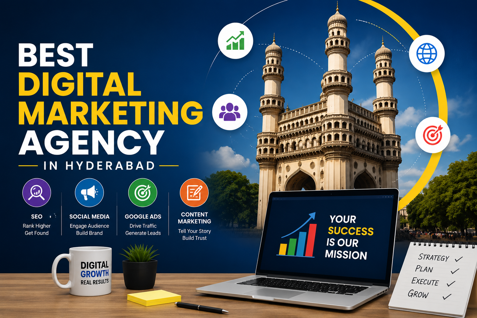 how to choose the best digital marketing agency in Hyderabad