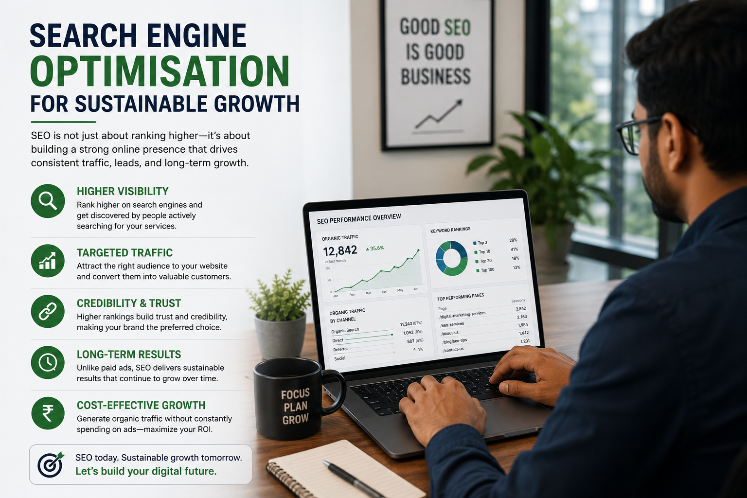 Search Engine Optimisation for Sustainable Growth